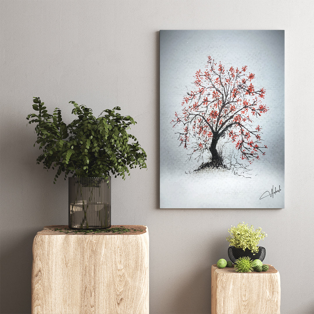 Autumn Whisper – Hand-Illustrated Nature Art Print